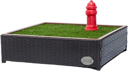 Porch Potty Standard Dog Grass Pad - Indoor Dog Potty with Artificial Grass & Self-Draining Tray - Reusable Dog Potty for Apartments & Balconies
