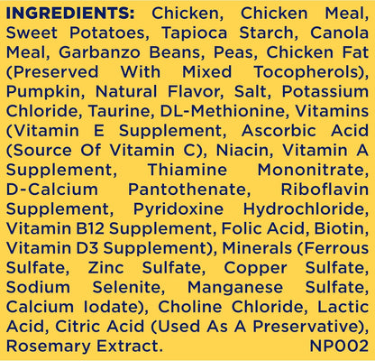 Grain Free Chicken Dry Dog Food, 4 lb. Bag