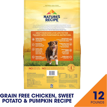 Grain Free Chicken Dry Dog Food, 4 lb. Bag