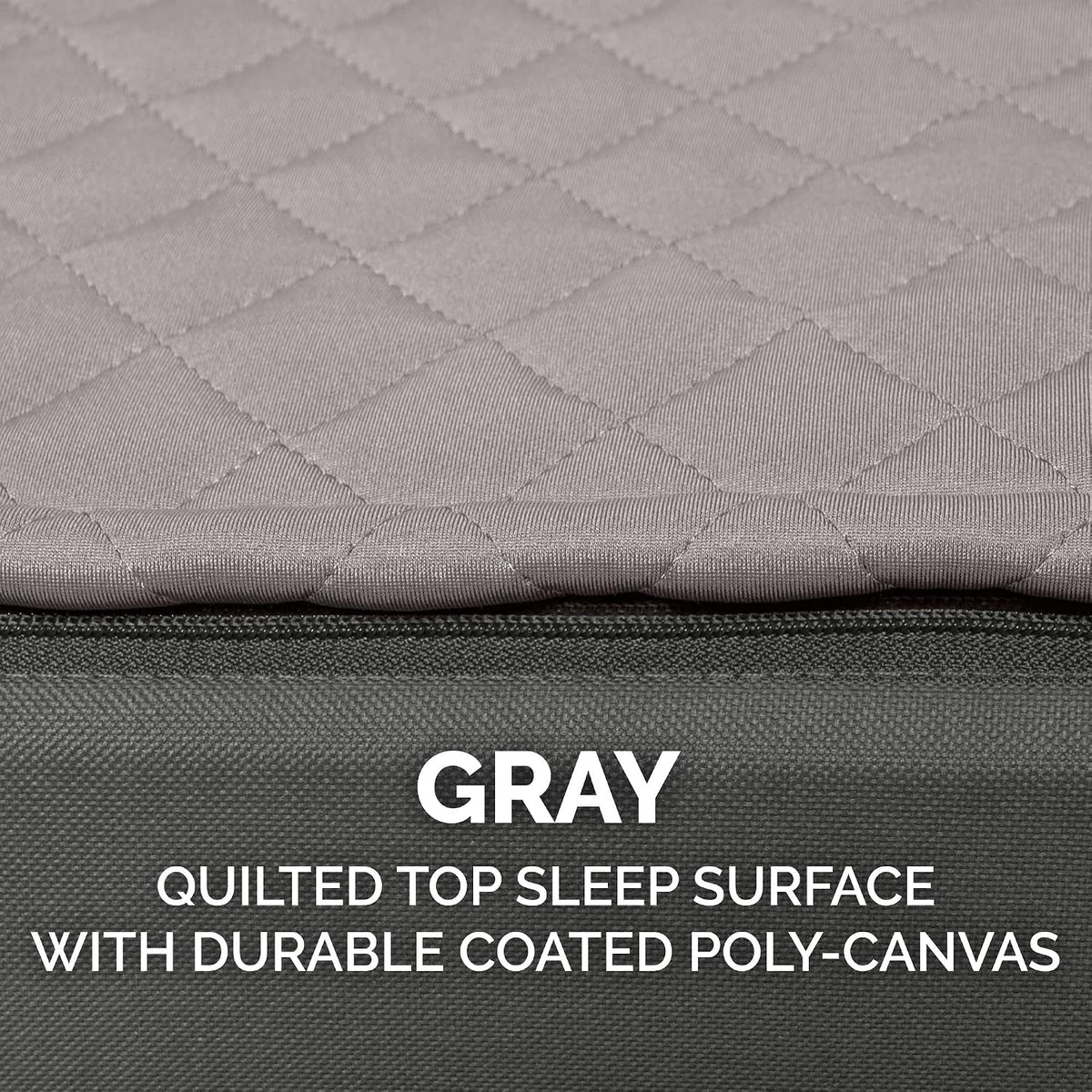 Replacement Dog Bed Cover Water-Resistant Indoor/Outdoor Logo Print Oxford Polycanvas Mattress, Washable - Deep Lagoon, Medium