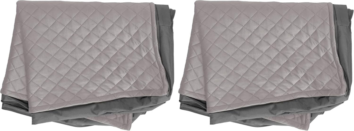 Replacement Dog Bed Cover Water-Resistant Indoor/Outdoor Logo Print Oxford Polycanvas Mattress, Washable - Deep Lagoon, Medium