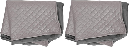 Replacement Dog Bed Cover Water-Resistant Indoor/Outdoor Logo Print Oxford Polycanvas Mattress, Washable - Deep Lagoon, Medium