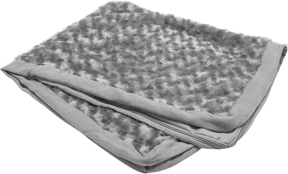 Replacement Dog Bed Cover Water-Resistant Indoor/Outdoor Logo Print Oxford Polycanvas Mattress, Washable - Deep Lagoon, Medium