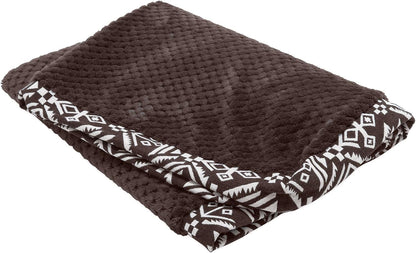 Replacement Dog Bed Cover Water-Resistant Indoor/Outdoor Logo Print Oxford Polycanvas Mattress, Washable - Deep Lagoon, Medium