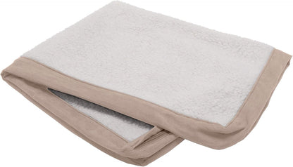 Replacement Dog Bed Cover Water-Resistant Indoor/Outdoor Logo Print Oxford Polycanvas Mattress, Washable - Deep Lagoon, Medium
