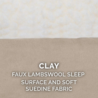 Replacement Dog Bed Cover Water-Resistant Indoor/Outdoor Logo Print Oxford Polycanvas Mattress, Washable - Deep Lagoon, Medium