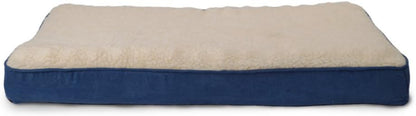 Replacement Dog Bed Cover Water-Resistant Indoor/Outdoor Logo Print Oxford Polycanvas Mattress, Washable - Deep Lagoon, Medium