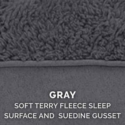 Replacement Dog Bed Cover Water-Resistant Indoor/Outdoor Logo Print Oxford Polycanvas Mattress, Washable - Deep Lagoon, Medium