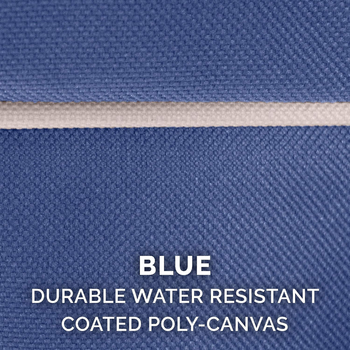 Replacement Dog Bed Cover Water-Resistant Indoor/Outdoor Logo Print Oxford Polycanvas Mattress, Washable - Deep Lagoon, Medium