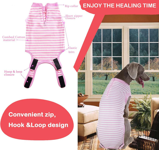 Recovery Suit for Female Dogs, Dog Cone Alternative After Spay