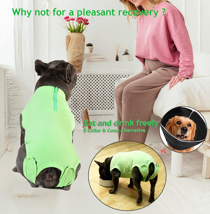 Recovery Suit for Female Dogs, Dog Cone Alternative After Spay