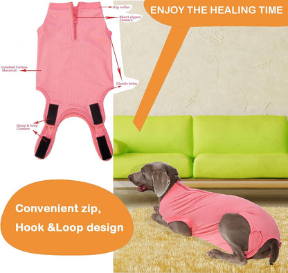 Recovery Suit for Female Dogs, Dog Cone Alternative After Spay
