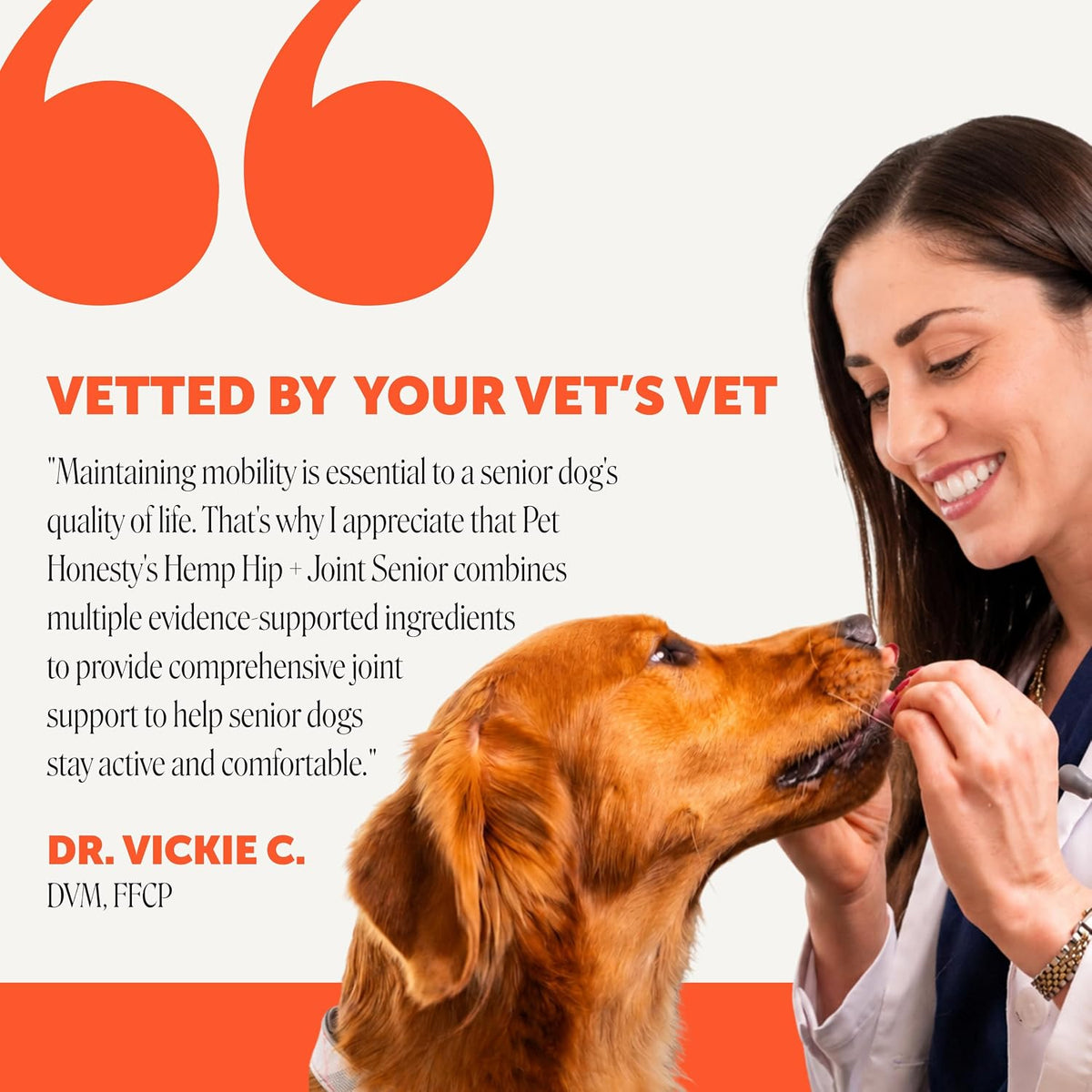 Vet Recommended Hip and Joint Supplement for Dogs, 90 Count