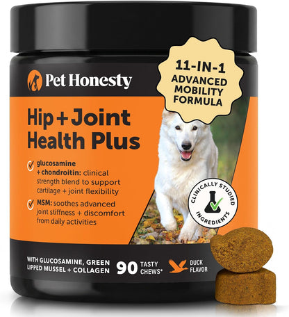 Vet Recommended Hip and Joint Supplement for Dogs, 90 Count
