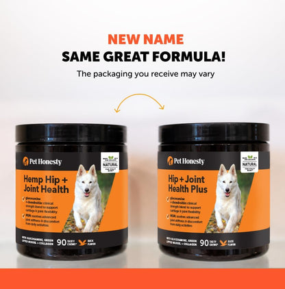 Vet Recommended Hip and Joint Supplement for Dogs, 90 Count