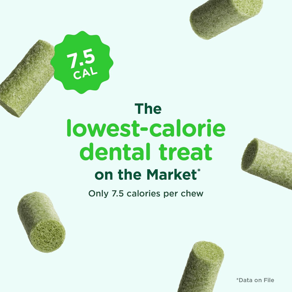 Dog Dental Bone Treats, Tiny/Small Dental Dog Treats, 16 Ounces, Cleans Teeth, Fight Bad Breath, Removes Plaque and Tartar, 40 Count