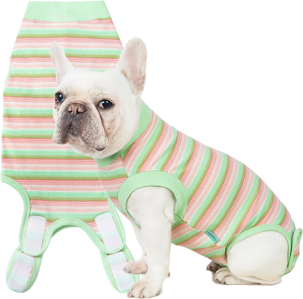 Sebdtico Recovery Suit for Dogs,Dog Surgery Suit Female Spay,Soft Dog Onesie for Surgery Female,Dog Cone Alternative Surgical Recovery Suit Female,Abdominal Wounds Licking Anti Suit for Dogs