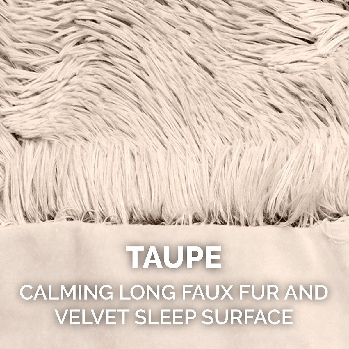 Waterproof Throw Blanket for Dogs & Indoor Cats, Washable - Shaggy Plush Calming Long Faux Fur & Velvet Dog Blanket - Gray, Large