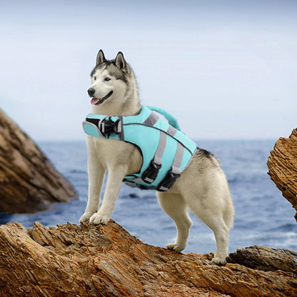 Reflective Dog Life Jacket, Dog Life Vest for Swimming Boating