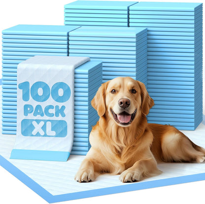 Puppy Pads for Dogs, 34x28 in, 6-Layer Leakproof