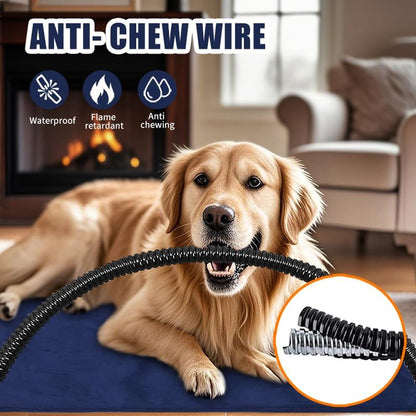 70x40CM Pet Heating Pad with Chew Resistant Cord for Cat and Dog