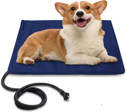 70x40CM Pet Heating Pad with Chew Resistant Cord for Cat and Dog