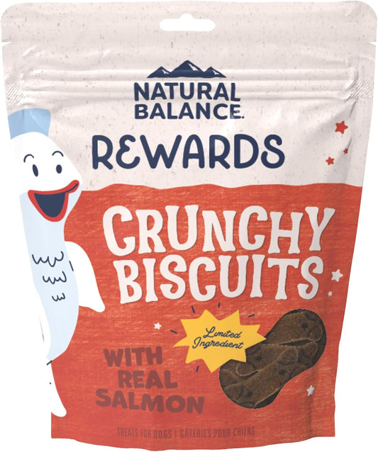 Rewards, Crunchy Biscuits, Salmon, 14 oz