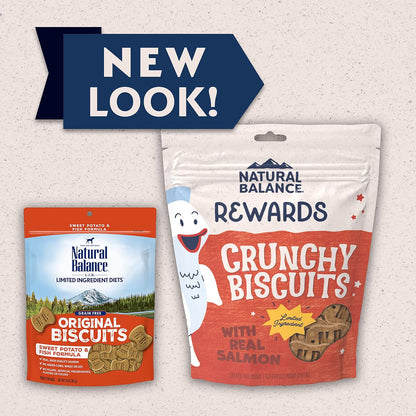 Rewards, Crunchy Biscuits, Salmon, 14 oz