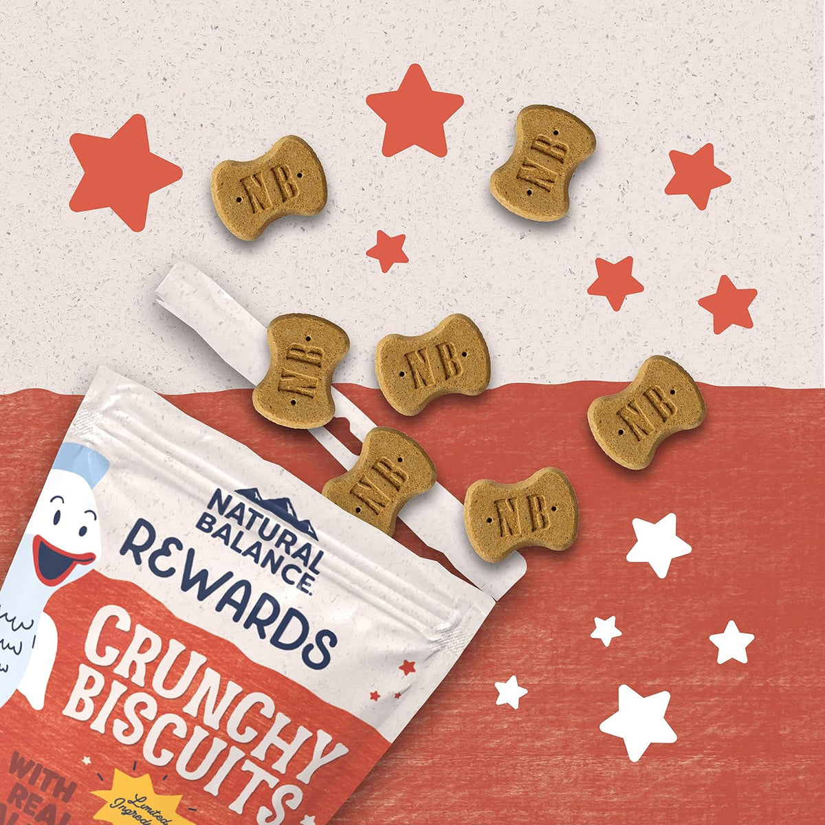 Rewards, Crunchy Biscuits, Salmon, 14 oz