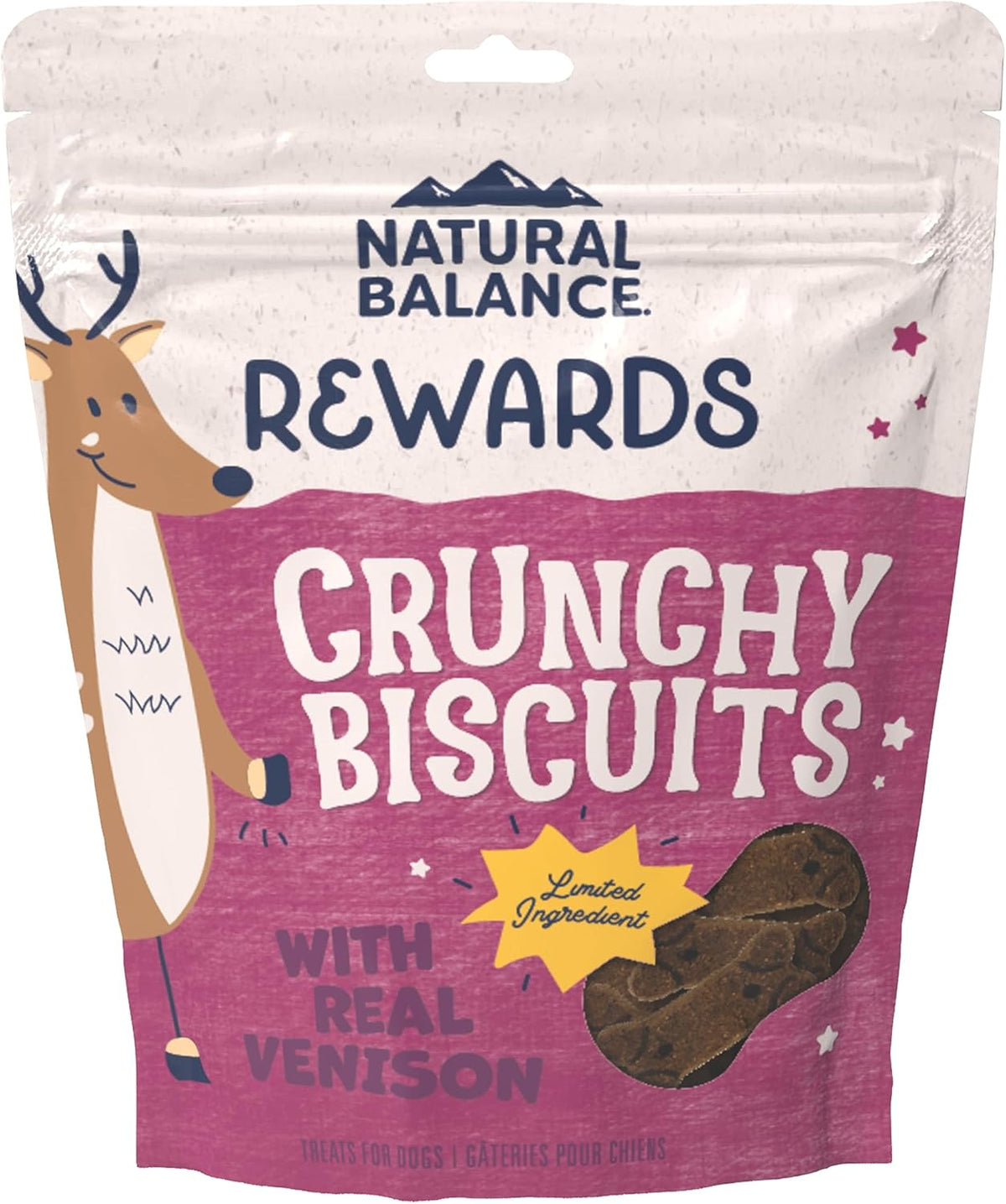 Rewards, Crunchy Biscuits, Salmon, 14 oz