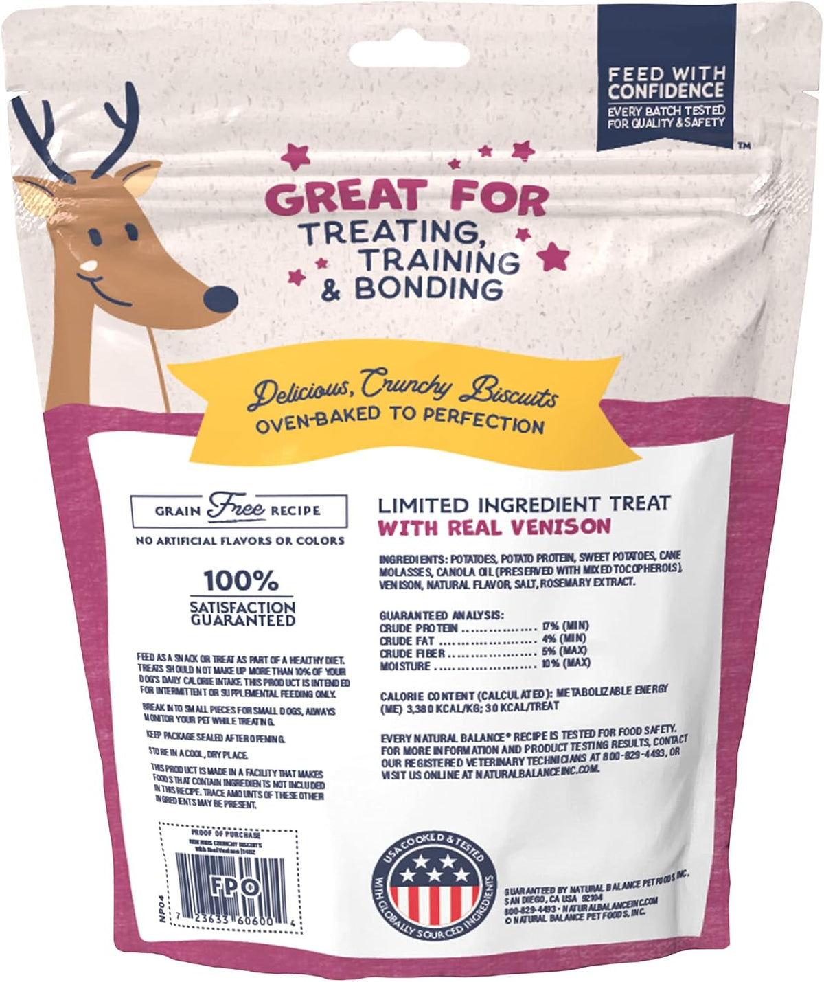 Rewards, Crunchy Biscuits, Salmon, 14 oz
