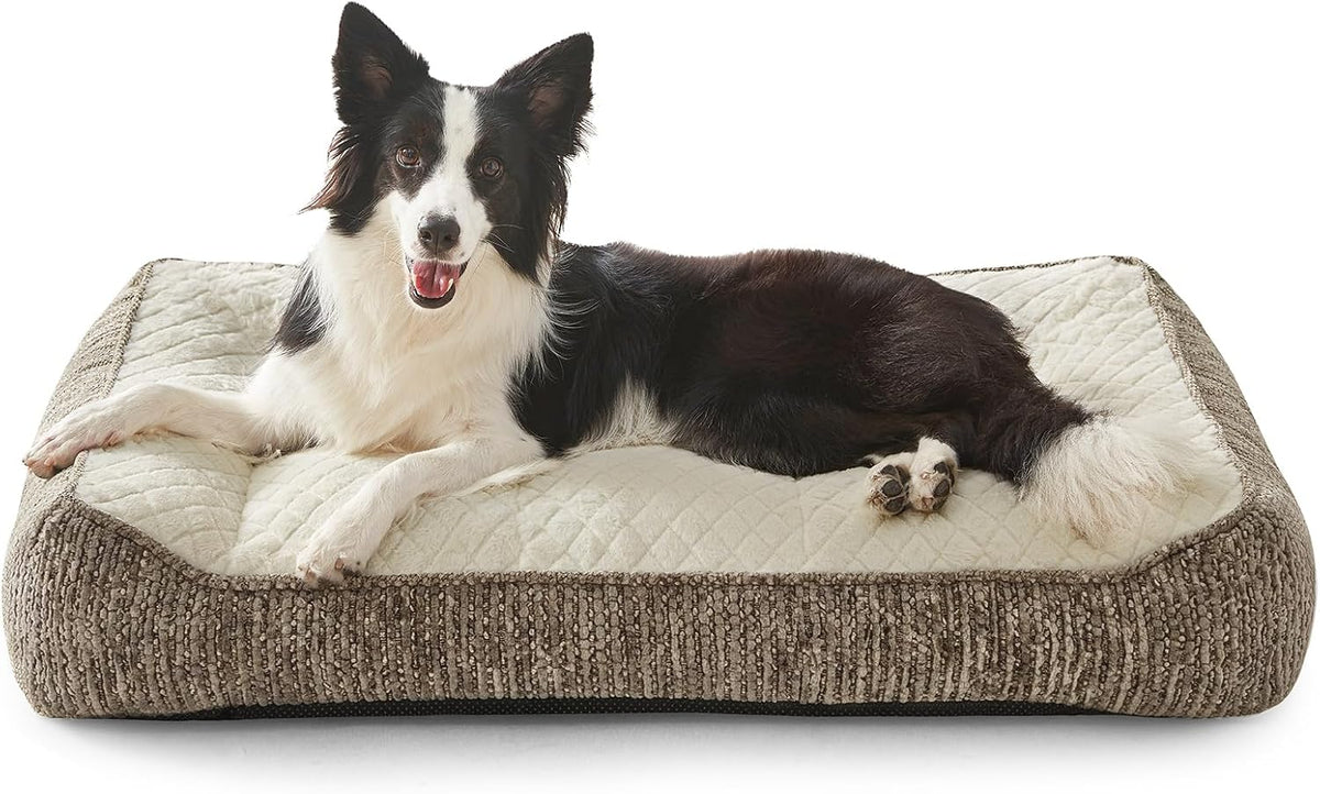 XL Orthopedic Dog Bed for Large Dogs, Extra Thick Foam Pet Bed Sofa