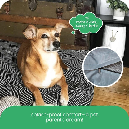 Dog Bed Liner, Water-Resistant Liner, Washable, 36"x45"x4.75"