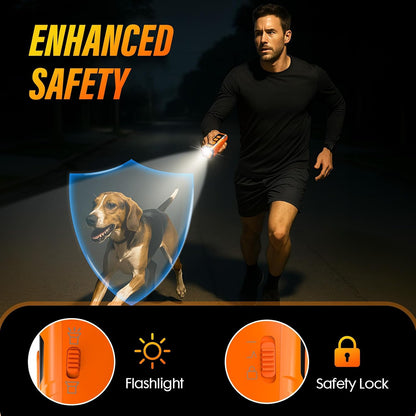YUYQA Dog Bark Deterrent Device, 3X Ultrasonic Anti Barking, 6 Training Modes 23 FT Range Barks No More Indoors Outdoors Behavior Correct Safe & Humane Rechargeable Compact Bark Control for Dogs