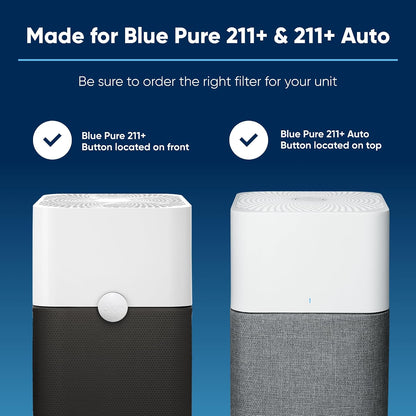Genuine 211+/Auto Air Purifier Replacement Filter, AllergenBlock