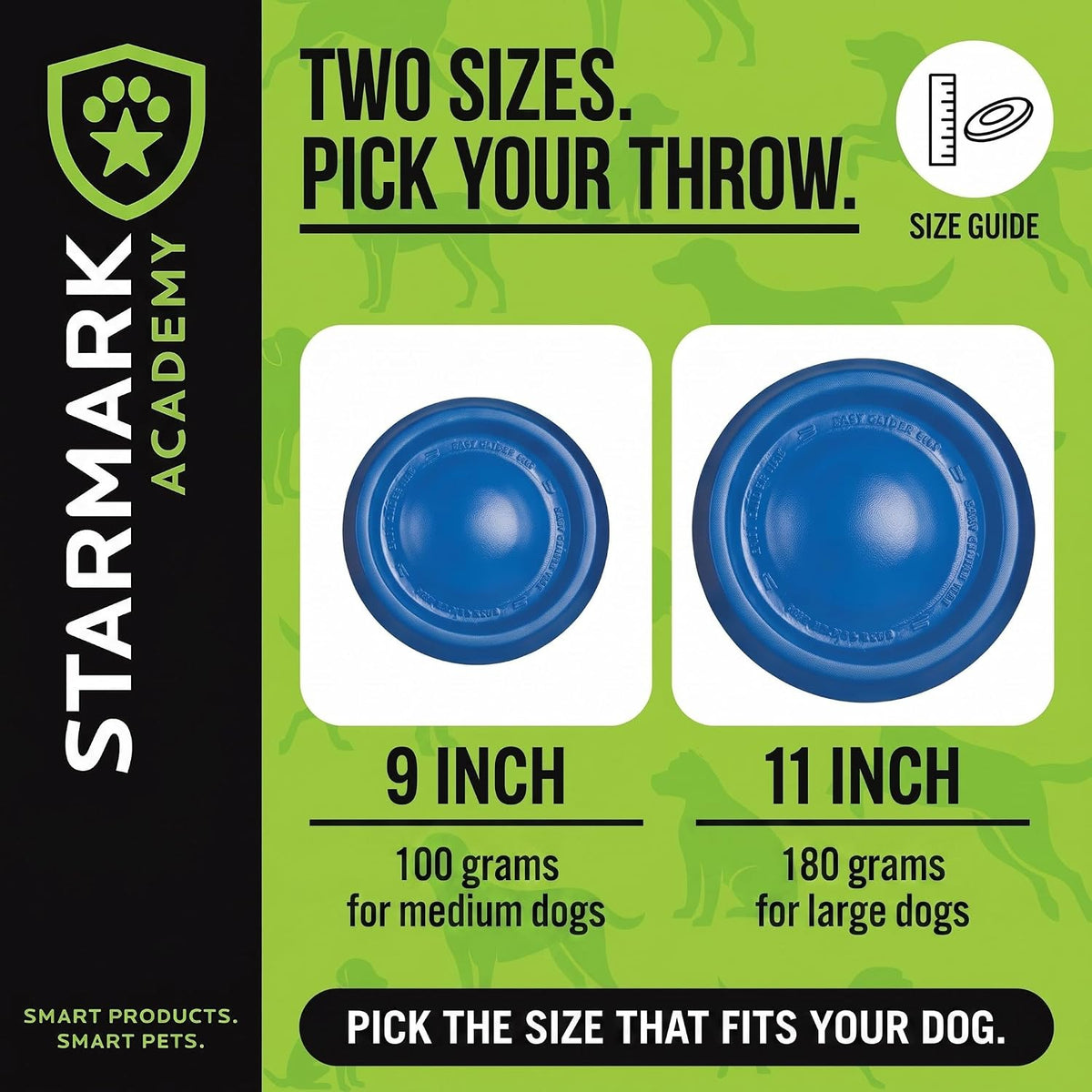EasyGlide DuraFoam Flying Disc Dog Toy 9-Inch