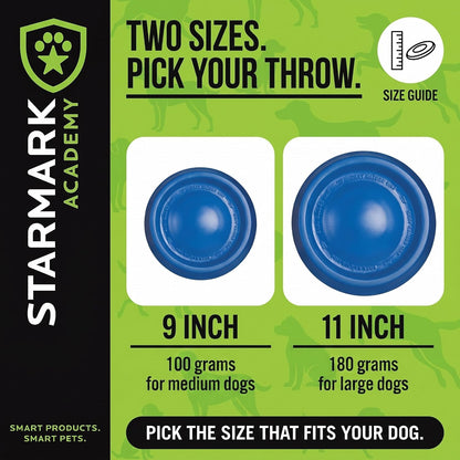 EasyGlide DuraFoam Flying Disc Dog Toy 9-Inch