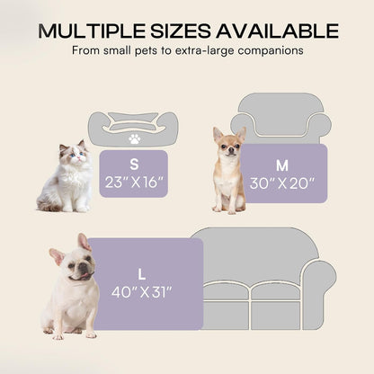 Dog Blanket 3 Pack, Soft Cozy Fleece Throw for Puppy Cat,23"x16" | Fuzzy Flannel Small Pet Blanket Washable, Cute Paw Print for Crate Car Bed. Puppy Essential,Cat Stuff Gifts,Small