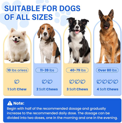 Flea and Tick Protection for Dogs-200 Natural Soft Chewable Fleas Ticks Pests Defense Supplement Supports Skin Coat Immune Health-Daily Oral Flea Tick Treatment All Breeds Ages-Chicken