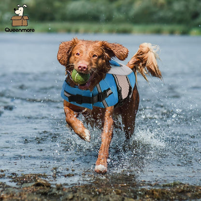 Lightweight Dog Life Jacket Puppy Swimming Vest with Lift Handle