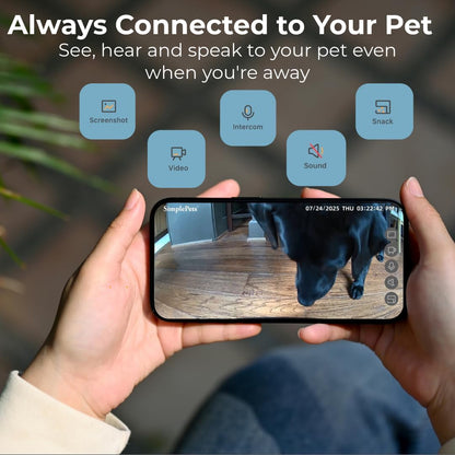 SMARTFeeder 20L Automatic Dog and Cat Feeder – Stainless Steel Pet Food Dispenser with Wi-Fi App, Scheduled Feedings, Portion Control, HD Camera, Speaker & Microphone