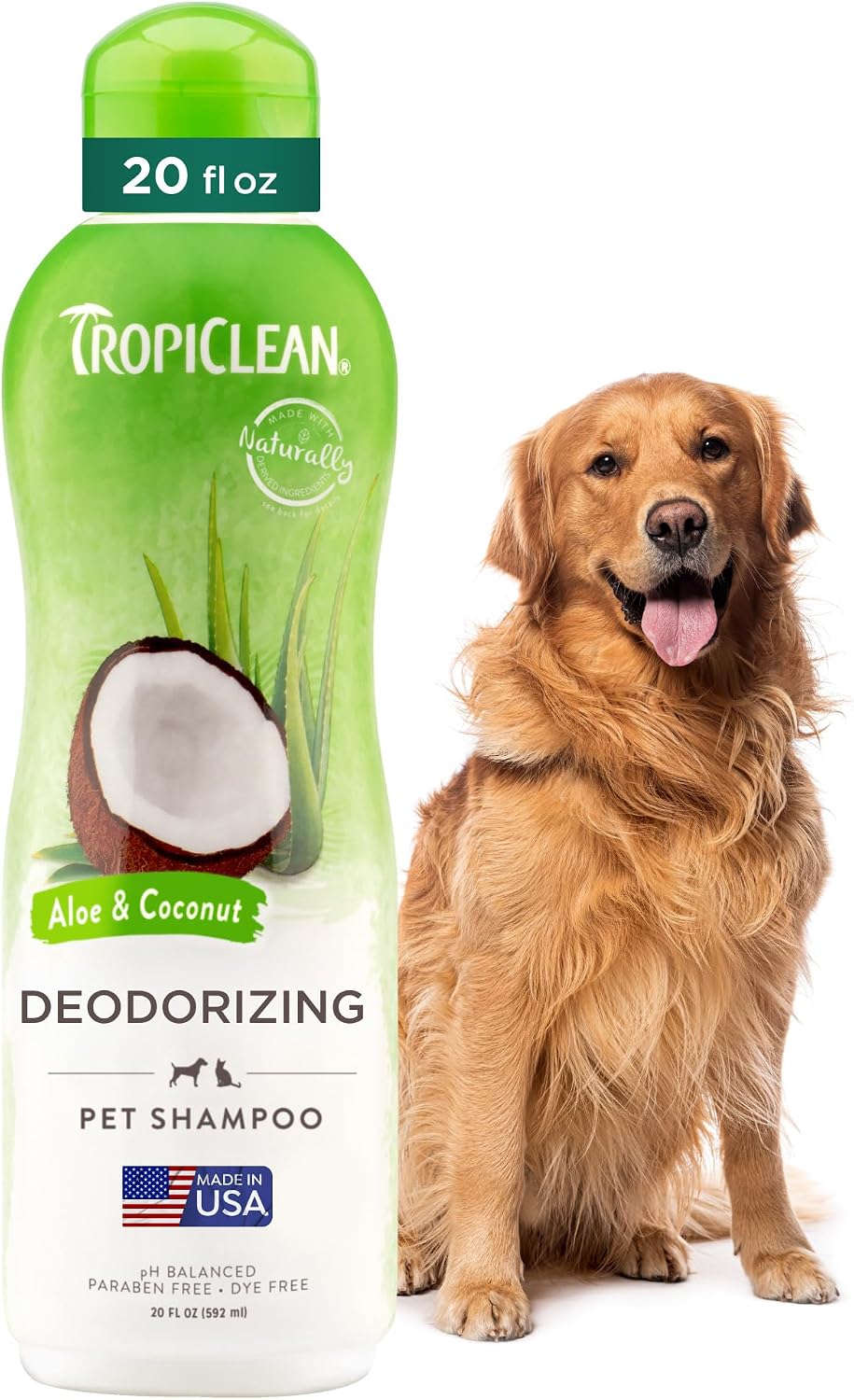 Gentle Puppy Shampoo, Sensitive Skin, Coconut Scent, 20oz | For Allergies & Sensitive Skin | Gentle Coconut Scent | Safe for Cats & Kittens | Made in USA