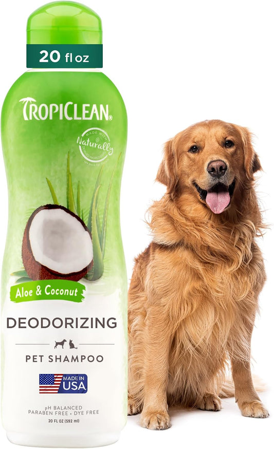 Gentle Puppy Shampoo, Sensitive Skin, Coconut Scent, 20oz | For Allergies & Sensitive Skin | Gentle Coconut Scent | Safe for Cats & Kittens | Made in USA