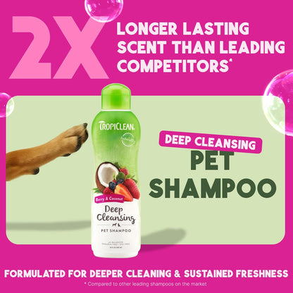 Gentle Puppy Shampoo, Sensitive Skin, Coconut Scent, 20oz | For Allergies & Sensitive Skin | Gentle Coconut Scent | Safe for Cats & Kittens | Made in USA