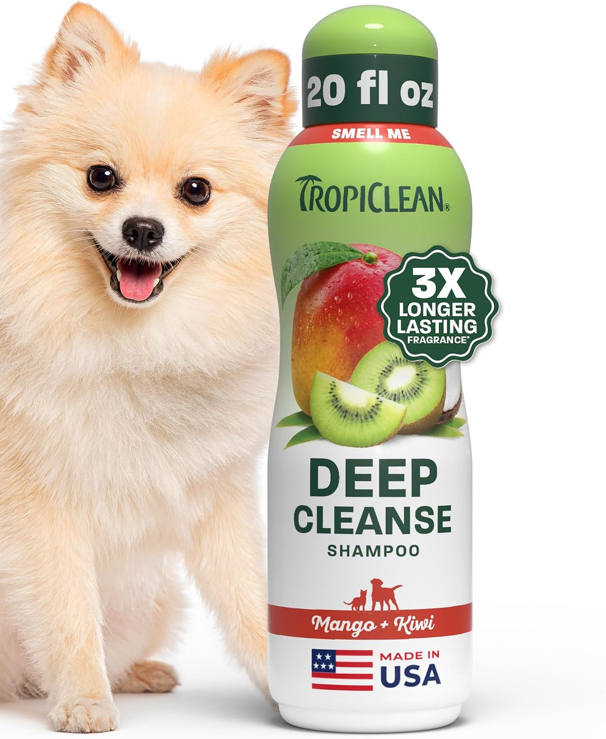 Gentle Puppy Shampoo, Sensitive Skin, Coconut Scent, 20oz | For Allergies & Sensitive Skin | Gentle Coconut Scent | Safe for Cats & Kittens | Made in USA