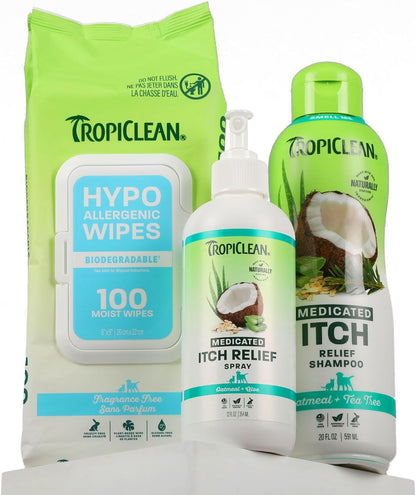 Gentle Puppy Shampoo, Sensitive Skin, Coconut Scent, 20oz | For Allergies & Sensitive Skin | Gentle Coconut Scent | Safe for Cats & Kittens | Made in USA