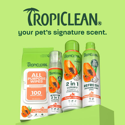 Gentle Puppy Shampoo, Sensitive Skin, Coconut Scent, 20oz | For Allergies & Sensitive Skin | Gentle Coconut Scent | Safe for Cats & Kittens | Made in USA