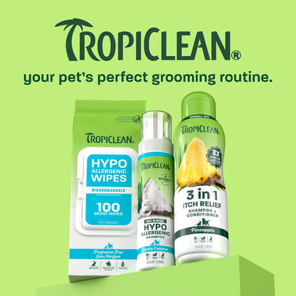 Gentle Puppy Shampoo, Sensitive Skin, Coconut Scent, 20oz | For Allergies & Sensitive Skin | Gentle Coconut Scent | Safe for Cats & Kittens | Made in USA