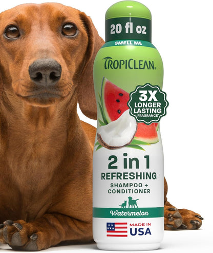 Gentle Puppy Shampoo, Sensitive Skin, Coconut Scent, 20oz | For Allergies & Sensitive Skin | Gentle Coconut Scent | Safe for Cats & Kittens | Made in USA