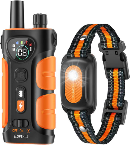 SLOPEHILL Dog Shock Collar,4200FT Dog Training Collar with Remote,Pink